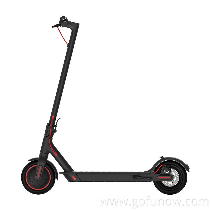 New 8.5Inch Solid Tire 2-wheel Folding Electric Scooter with Mudguard G-FUN